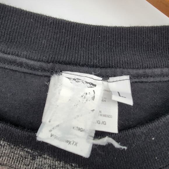 Vintage Unisex Western Horses Cowboy Equestrian Aztec Paint Brush T-Shirt Large - Picture 5 of 8